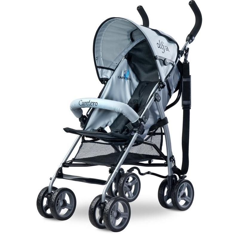 Sport babakocsi CARETERO Alfa fekete